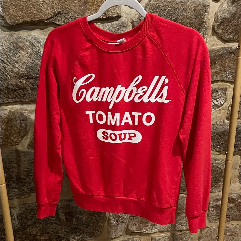 Vintage Campbell's Tomato Soup Sweatshirt XS